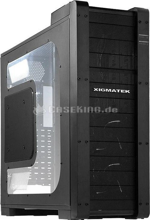 Xigmatek Elysium schwarz, Acrylfenster