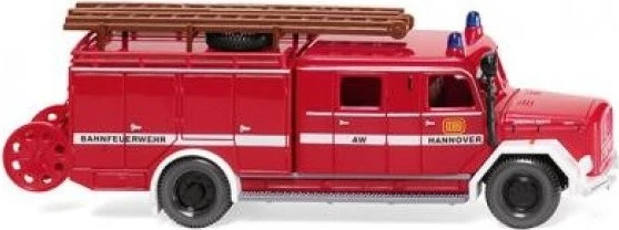 Wiking Feuerwehr LF 16 Magirus Bahnfeuerwehr Hannover