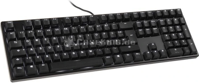 Ducky One PBT, LEDs weiß, schwarz, MX RED, USB, DE