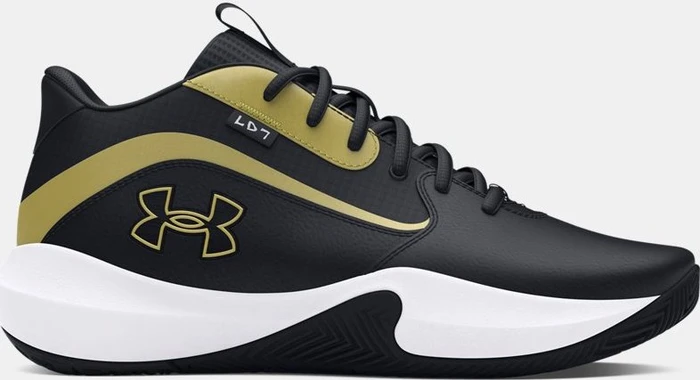 Under Armour Lockdown 7 black/metallic gold (Damen)