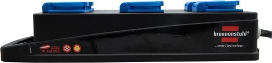 Brennenstuhl Portabler Stromverteiler BSV P, 6-fach, 5m, schwarz