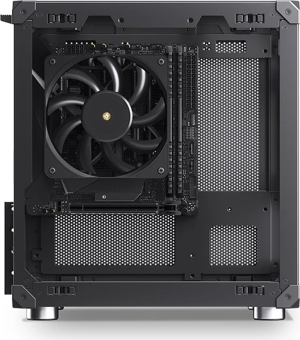 Jonsbo C6 Black, schwarz