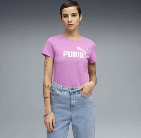 Puma ESS No. 1 Logo T-Shirt kurzarm mauve pop