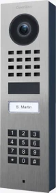 DoorBird D1101KV IP Video Türstation mit 1 Ruftaste, Keypad Modul, Edelstahl V2A, gebürstet, Aufputz