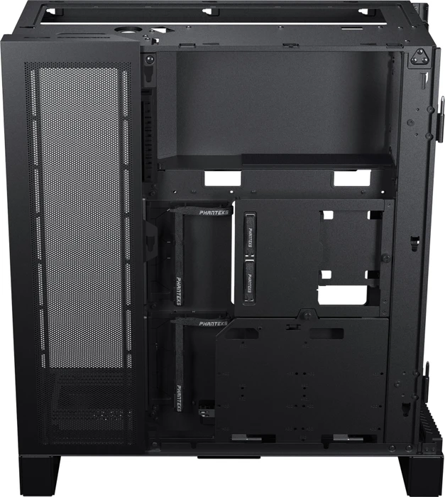 Phanteks NV7 Black, schwarz, Glasfenster