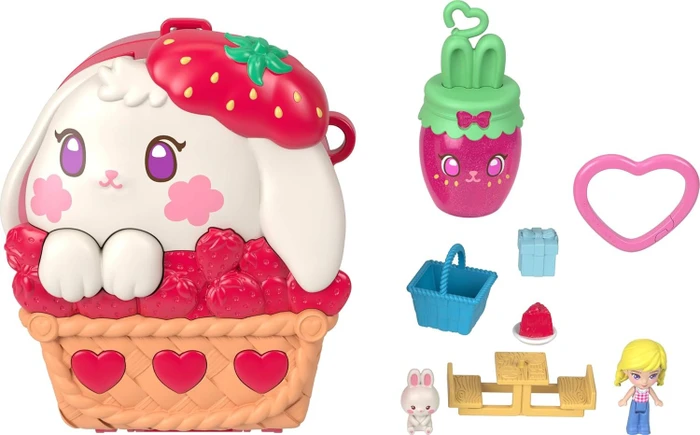 Mattel Polly Pocket - Picknick Häschen Schatulle