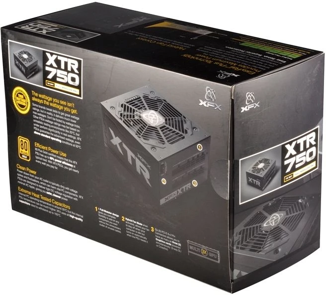 XFX XTR Series 750W, ATX 2.31