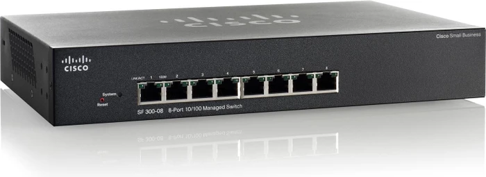 Cisco SF300 Desktop Managed Switch, 8x RJ-45