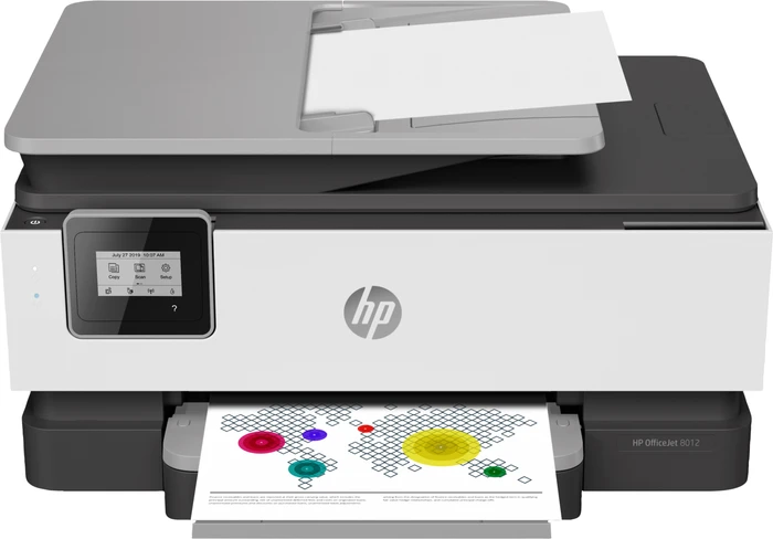 HP OfficeJet 8012e All-In-One, Instant Ink, Tinte, mehrfarbig