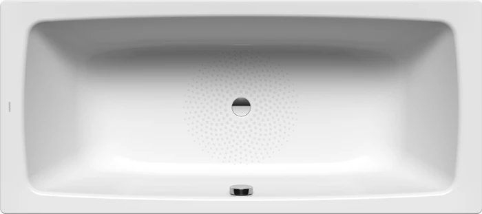 Kaldewei Cayono Duo 724 Badewanne 170x75x41cm, Antislip, Perl-Effekt, pergamon