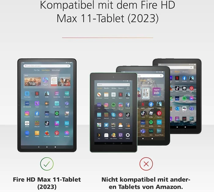 Maxeye Made for Amazon Stylus Pen für Fire Max 11, schwarz