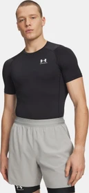 Under Armour HeatGear Armour Funktionsshirt kurzarm schwarz/weiß (Herren)