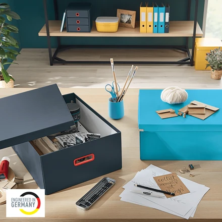 Leitz Click & Store Cosy Aufbewahrungsbox groß, A3, grau
