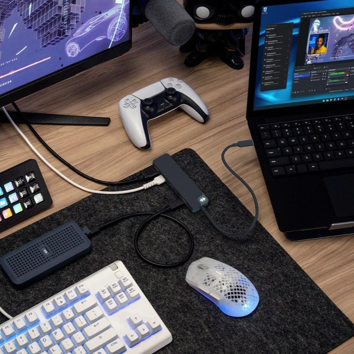 Targus HyperDrive Flex 5, USB-C 3.0 [Stecker], schwarz
