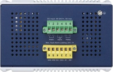 Planet IGS-4215 Industrial Railmount Gigabit Managed Switch, 16x RJ-45, 4x SFP+, 360W PoE+