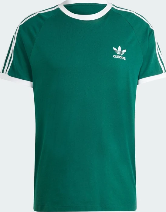 adidas Adicolor Classics 3-Streifen T-Shirt kurzarm collegiate green (Herren)