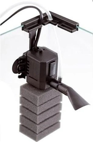Aquael Pat Mini / Turbo Filter, Aquarium Innenfilter für mechanische und mechanisch-biologische Filterung