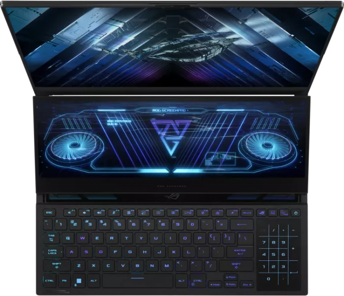 ASUS ROG Zephyrus Duo 16 GX650PZ-NM030W, Ryzen 9 7945HX, 32GB RAM, 1TB SSD, GeForce RTX 4080, DE