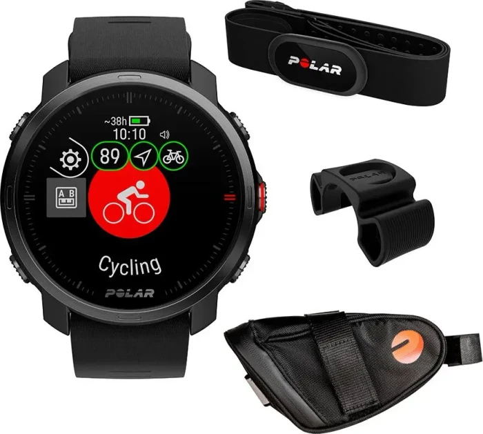 Polar Grit X Medium/Large Cycling Bundle schwarz