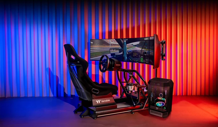 Thermaltake Racing Simulator Cockpit GR500, schwarz