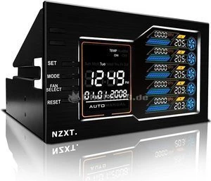 NZXT Sentry LX, 2x 5.25" Dualbay Lüftersteuerung 5-Kanal