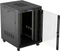 Lanberg 19" Rackschrank 22HE, LCD, freistehend, Flat Pack, V2, Glastür, IP20, RAL 9004, 1000mm tief Vorschaubild