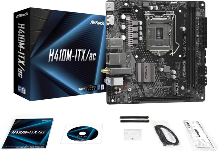 ASRock H410M-ITX/ac (Intel 1200)