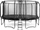 Salta First Class 487cm Trampolin schwarz (5941A)