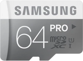 Samsung PRO R90/W50 64GB, UHS-I, Class 10