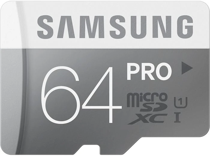 Samsung PRO R90/W50 64GB Kit, UHS-I, Class 10
