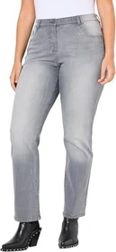 Ulla Popken Mandy Jeans dark grey denim (Damen)