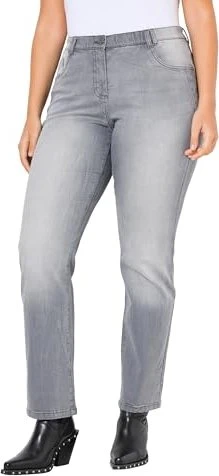 Ulla Popken Mandy Jeans dark grey denim (Damen)