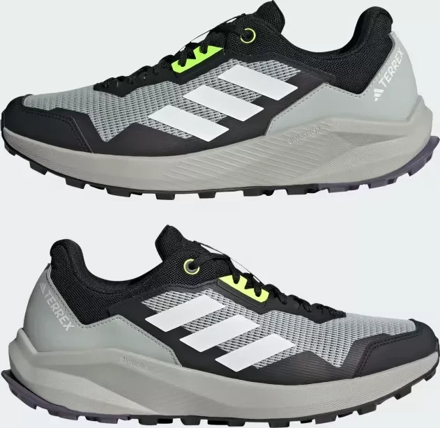 adidas Terrex Trailrider wonder steel/core black/impact orange (Herren)