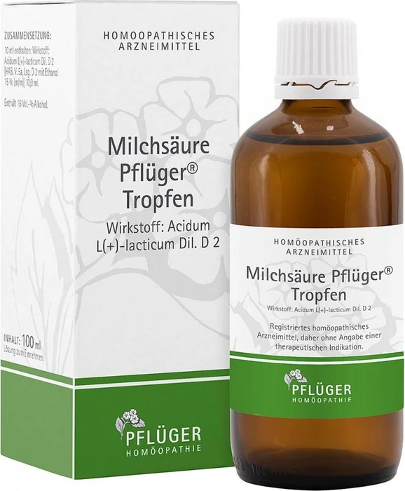 Milchsäure Pflüger Tropfen, 100ml
