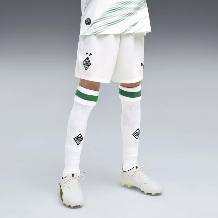 Puma Borussia Mönchengladbach 2026/2027 Heimshorts puma white/archive green (Junior)