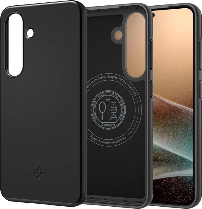 Spigen Thin Fit (MagFit) für Samsung Galaxy S25 schwarz