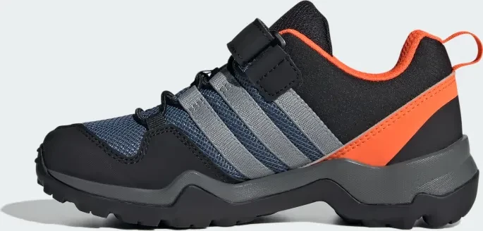 adidas Terrex AX2R Hook and Loop wonder steel/grey three/impact orange (Junior)