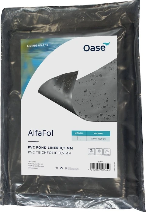 Oase AlfaFol Teichfolie Pre-Packed 0.5mm PVC 2x3m