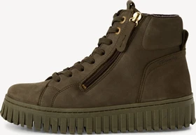 Tamaris Essentials Leder Stiefelette grün (Damen)