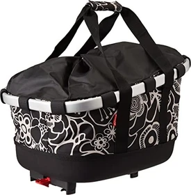 Reisenthel Bikebasket GT Racktime Fahrradkorb fleur schwarz