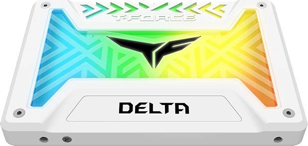 TeamGroup T-Force Delta RGB SSD weiß 500GB, 2.5" / SATA 6Gb/s