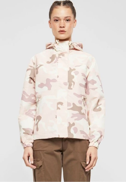 Brandit Windbreaker Summer Frontzip Jacke candy camo (Damen)