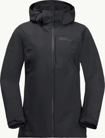 Jack Wolfskin Fernblick 2l Funktionsjacke schwarz (Damen)