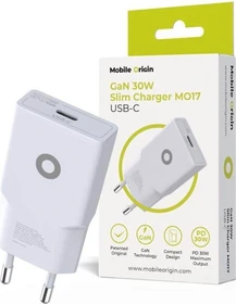 Mobile Origin GaN 30W Slim Charger MO17 weiß