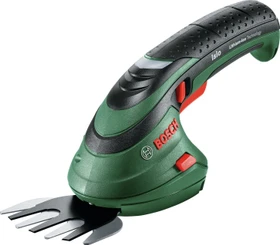 Bosch DIY Isio Akku-Gras-/Strauchschere inkl. Tasche + Akku 1.5Ah