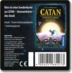 Die Siedler von Catan - Sternenfahrer Das Duell - Der Glücksspielplanet (Erweiterung)