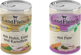 LandFleisch Junior Huhn Ente und Kartoffeln, 400g