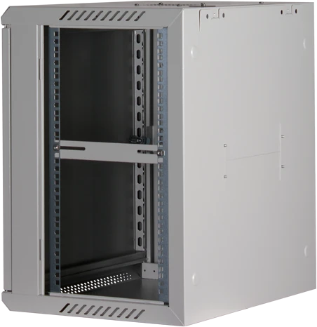 Rockstable 19" Wandschrank 12HE, Stahltür, IP2X, weiß, 440mm tief
