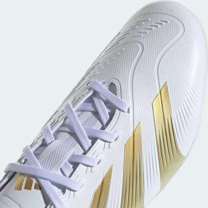 adidas Predator League FG cloud white/gold metallic/sandy beige met