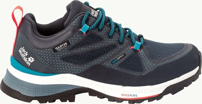 Jack Wolfskin Force Striker Texapore Low dark blue/blue (Damen)